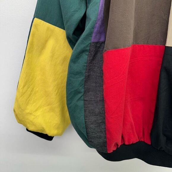 Carhartt Unisex Multicolored Patchwork Hooded Full Zip Jacket - Picture 16 of 16